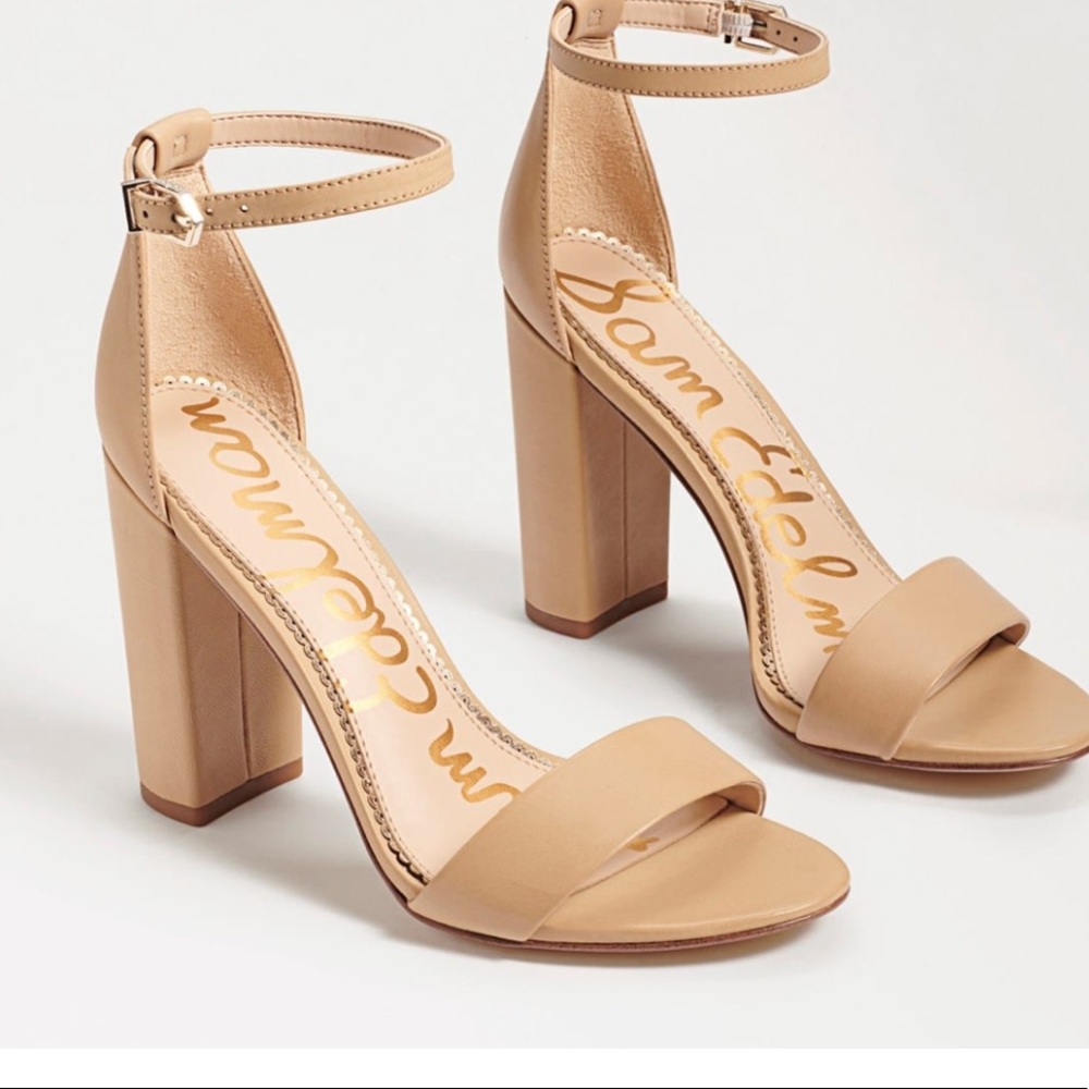 Sam Edelman nude wedges